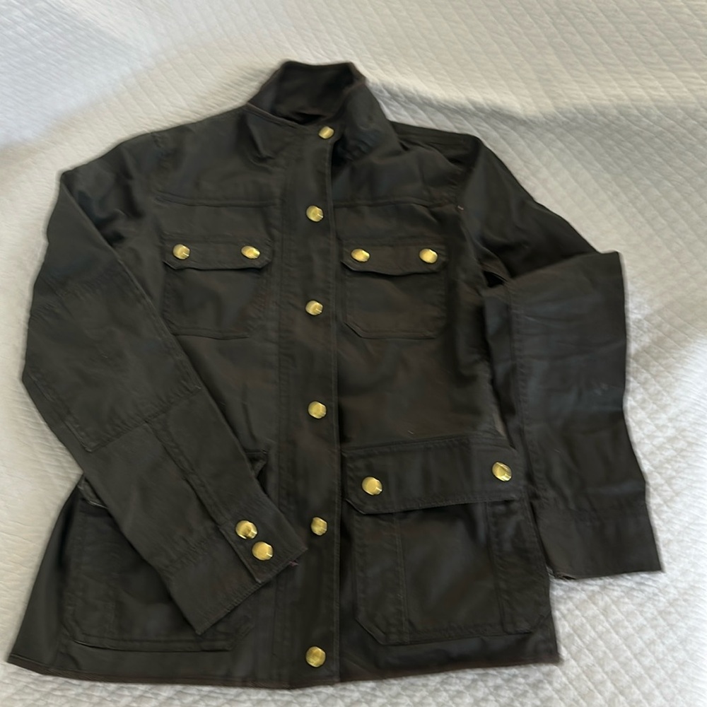 JCrew women’s xs olive jacket